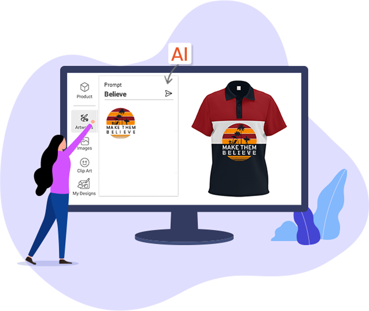 Clever Artwork Generation With Artificial Intelligence