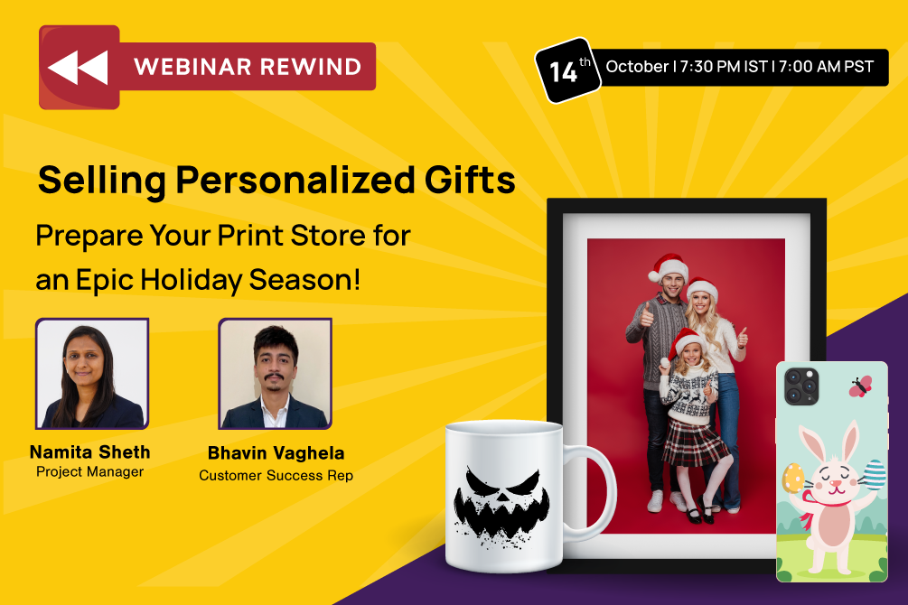 Selling Personalized Gifts: Prepare Your Print Store for an Epic Holiday Season!