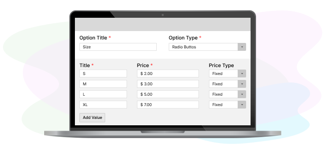 Considerable Custom and Printing Options