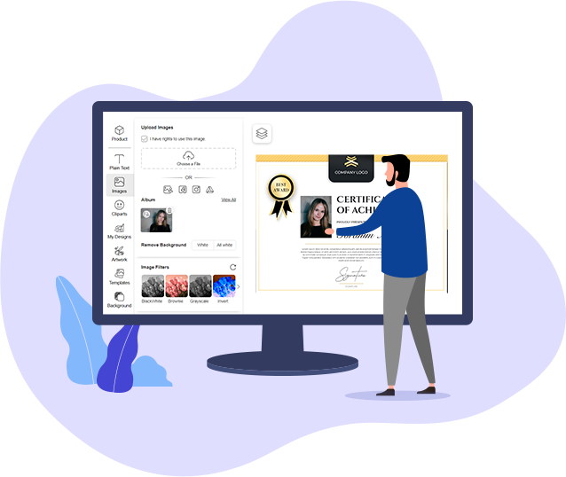 Design Features of Certificate Design Tool