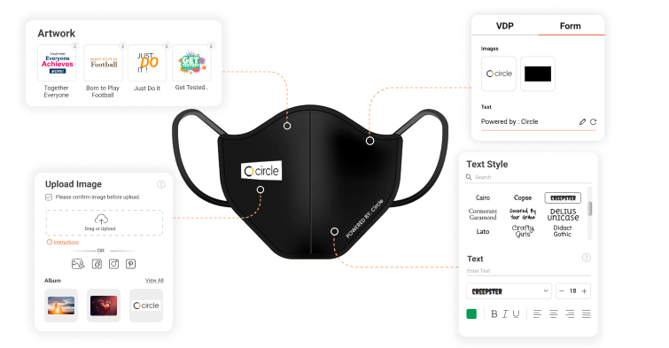 Facemask Designer Software Banner