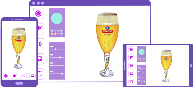 Glassware Designer Tool by PrintXpand: At a Glance