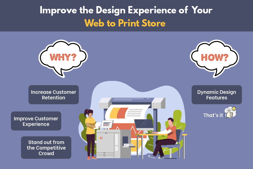 Improve the Design Experience of Your Web to Print Store. Know ‘Whys’ and ‘Hows’