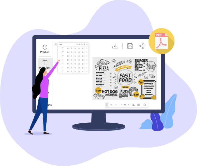 Other Features of Online Menu Designer