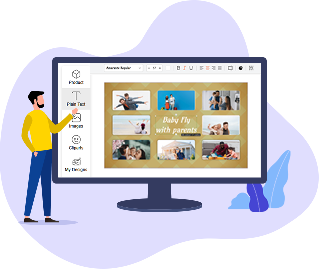 Rich Text Editor of the Design Software