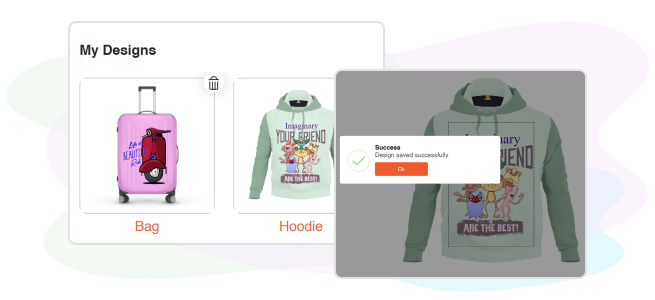 Save, Reuse and Share Designs