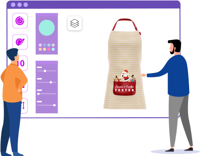 Sell Personalized Aprons of all Styles with Ready-to-Integrate Apron Design Software