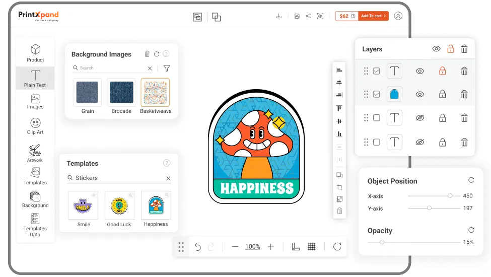 Sticker Designer Tool - Other Feature