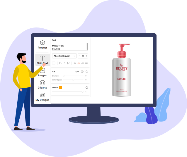 Text-related Features of Label Design Software